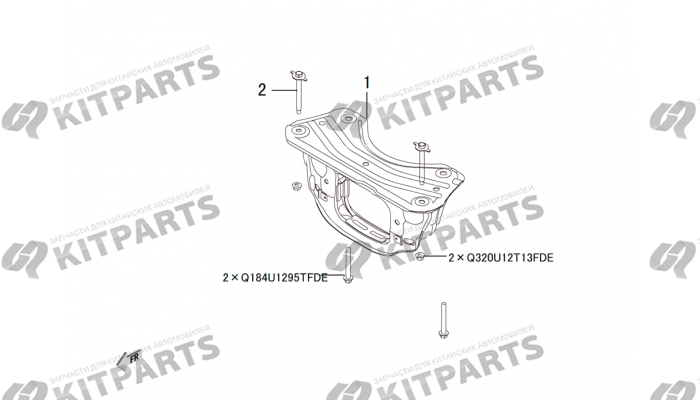 Подрамник 2 Haval