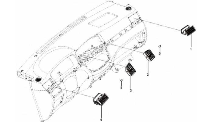 Сопла воздуховодов Lifan Solano